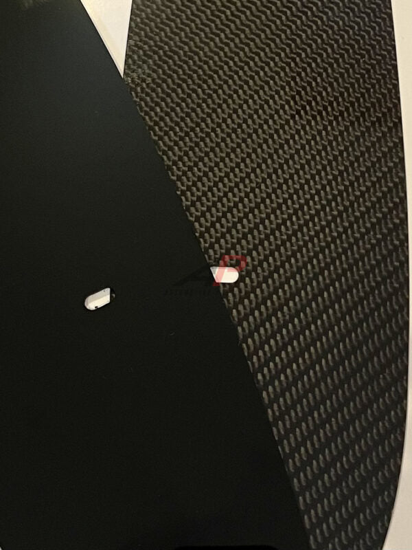 AP Volkswagen Golf GTI | GTD | R MK8 MK8.5 Gloss Black / Carbon Fibre Arch Guards / Mudflaps