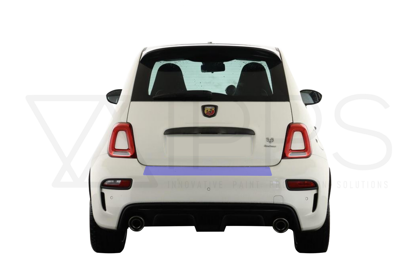 Abarth 595 | 695 Rear Bumper Lip / Edge Paint Protection Film Kit