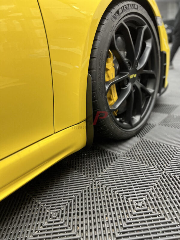 AP Porsche 911 GT3 | Carrera | Turbo Front Textured Black / Carbon Fibre Arch Guards / Mudflaps (992)