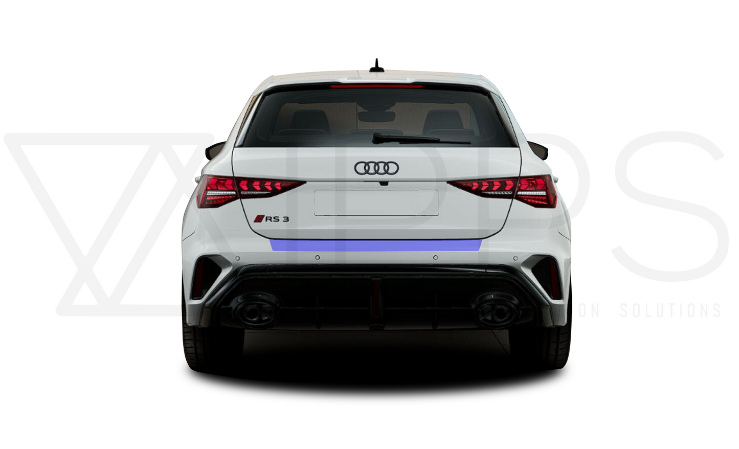 Audi A3 | S3 | RS3 8Y Rear Bumper Lip / Edge Paint Protection Film Kit