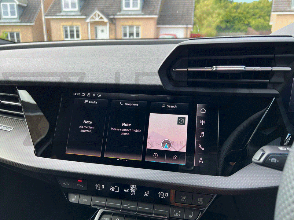 Audi A3 | S3 | RS3 8Y 8.5Y Navigation / Infotainment Screen Paint Protection Film Kit