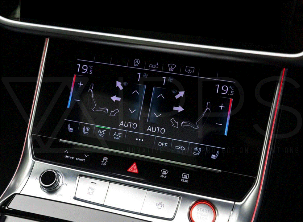 Audi A6 | S6 | RS6 C8 Climate Control Screen Paint Protection Film Kit