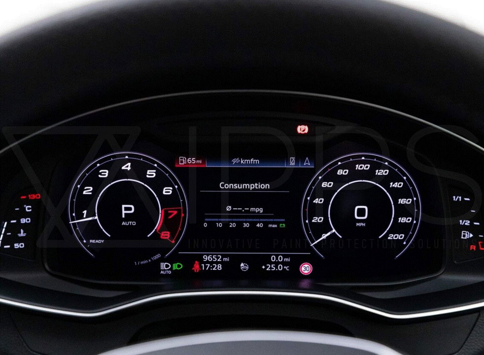 Audi A6 | S6 | RS6 C8 Digital Instrument Cluster / Virtual Cockpit Screen Protection Film Kit