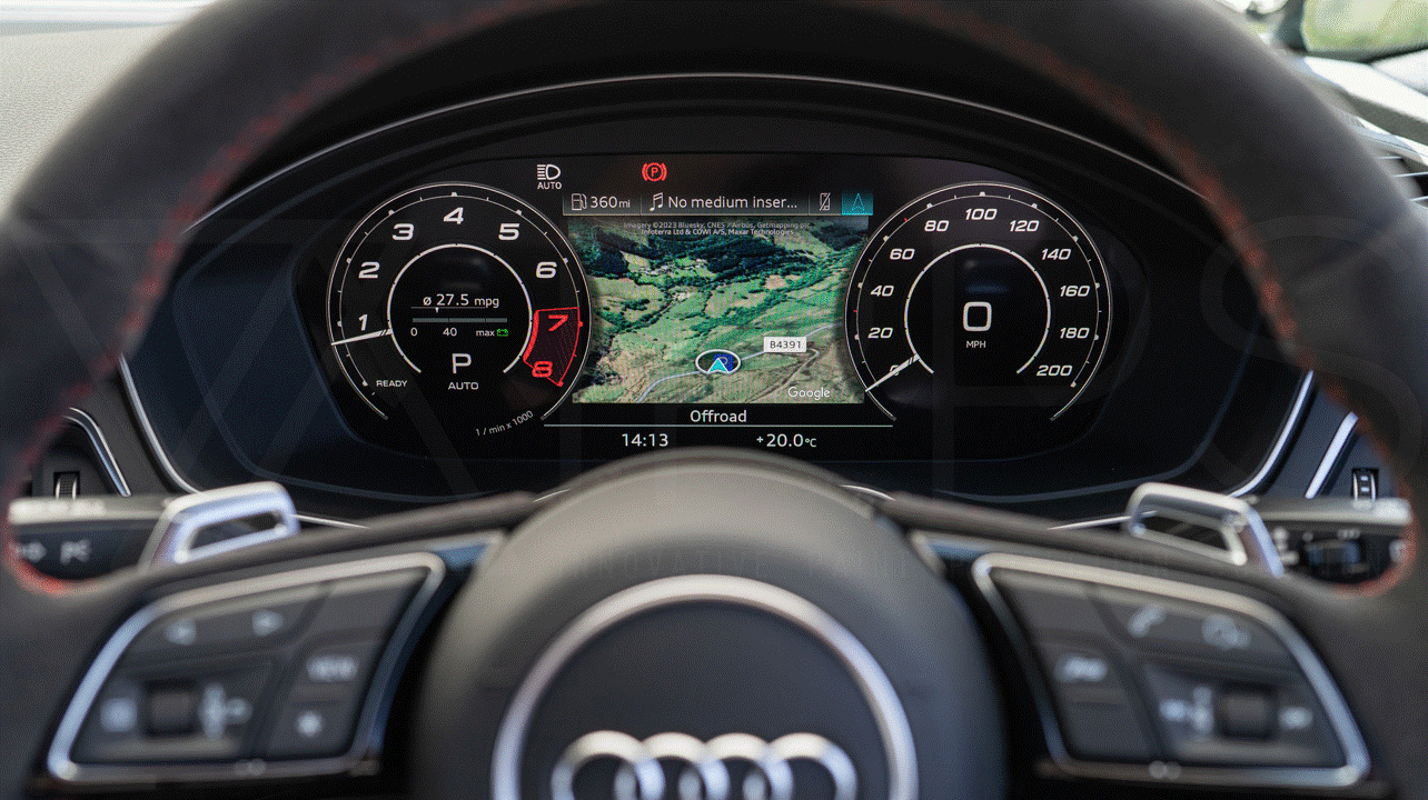Audi A4 | S4 | RS4 B9 B9.5 Digital Instrument Cluster / Virtual Cockpit Screen Protection Film Kit