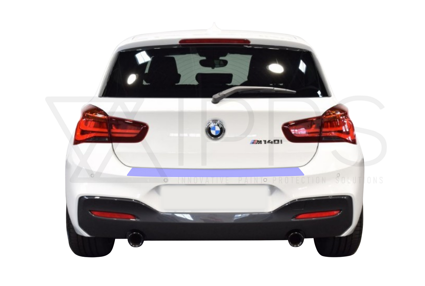 BMW 1 Series Rear Bumper Lip / Edge Paint Protection Film Kit (F20 | F21)