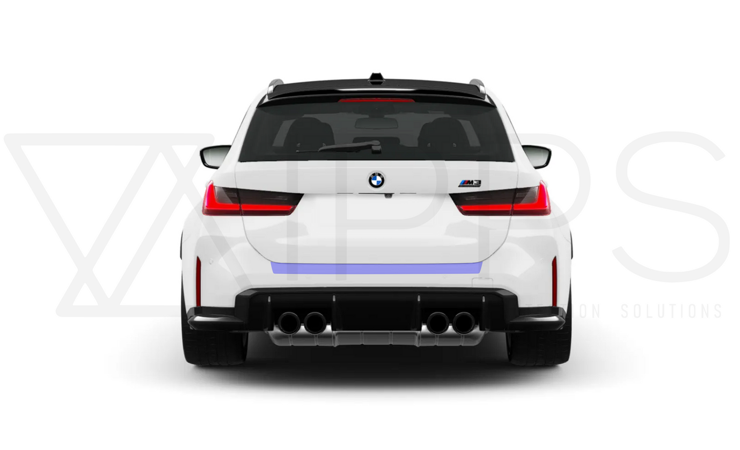 BMW M3 Rear Bumper Lip / Edge Paint Protection Film Kit (G80 | G81)