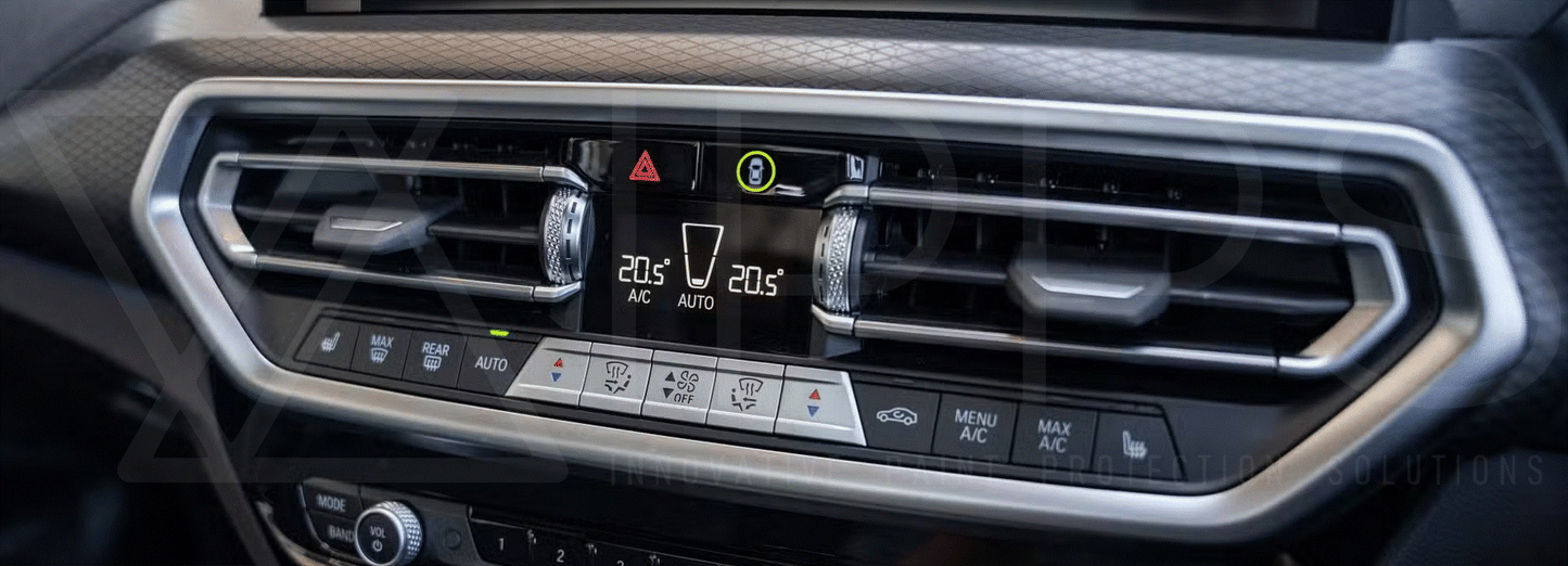 BMW G Series | F Series iDrive 7 Climate Control Display Screen Protection Film Kit
