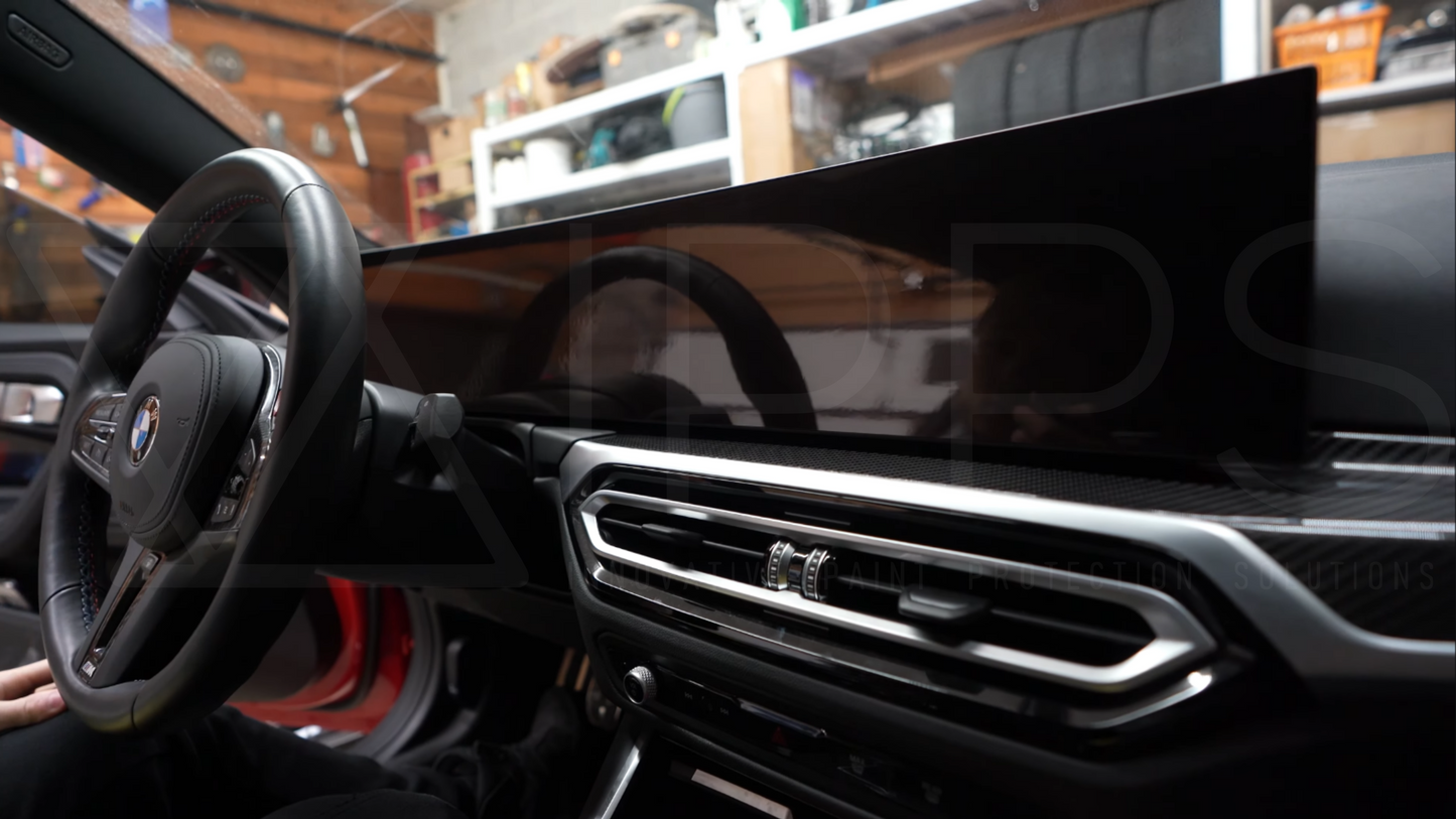 BMW G Series iDrive 8 & iDrive 9 Instrument Cluster / Navigation Screen Protection Film Kit