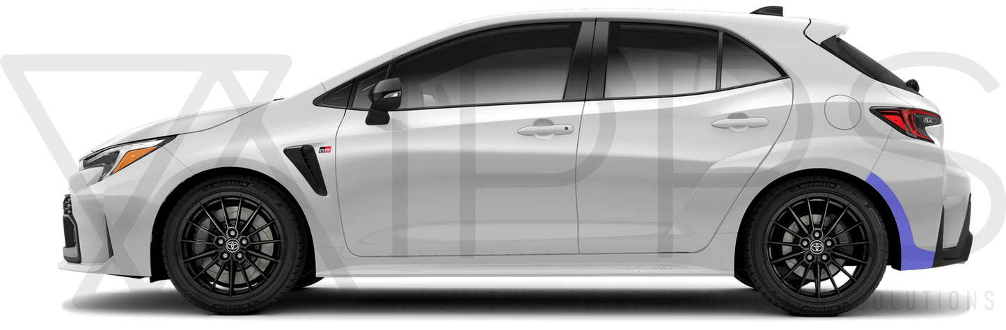 Toyota Corolla GR Rear Wheel / Bumper Arch Paint Protection Film Kit