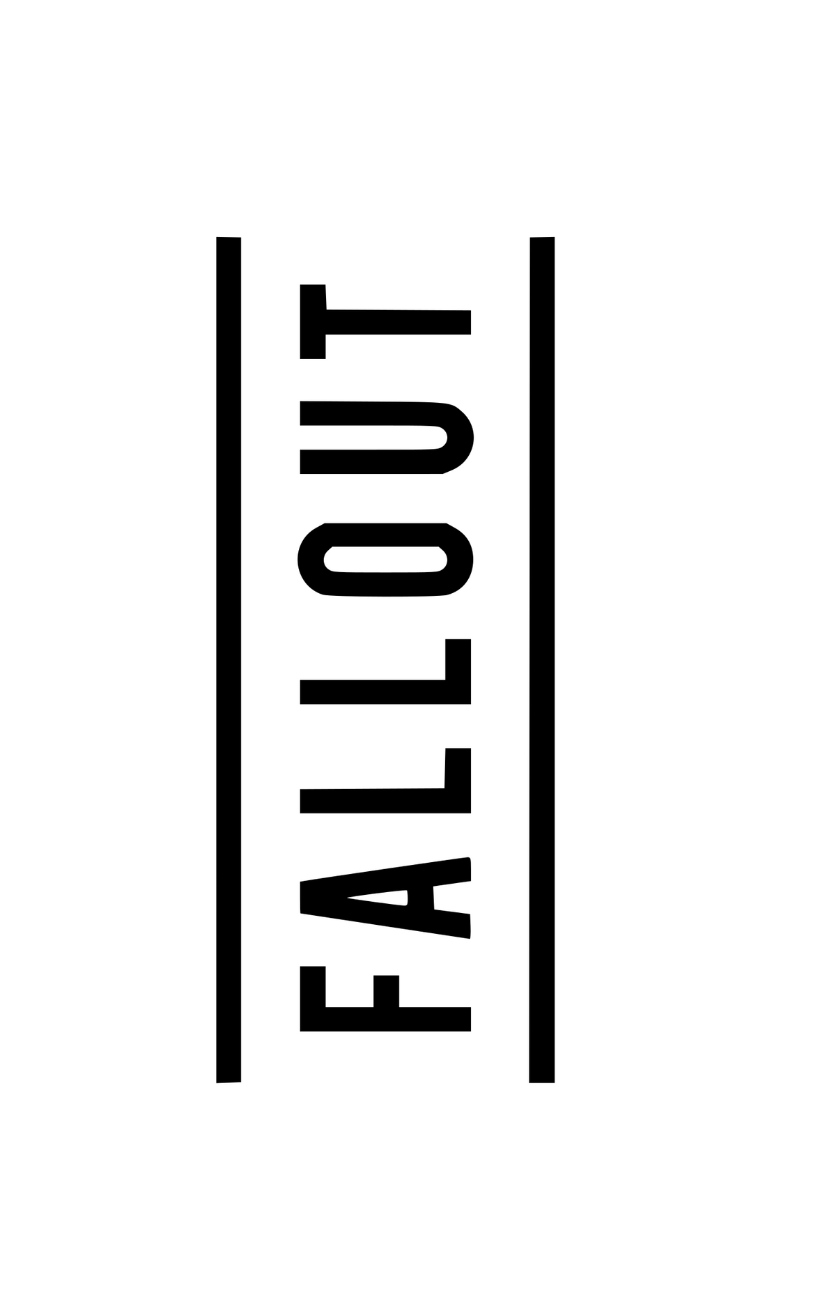IK Sprayer Bottle Label - FALLOUT.