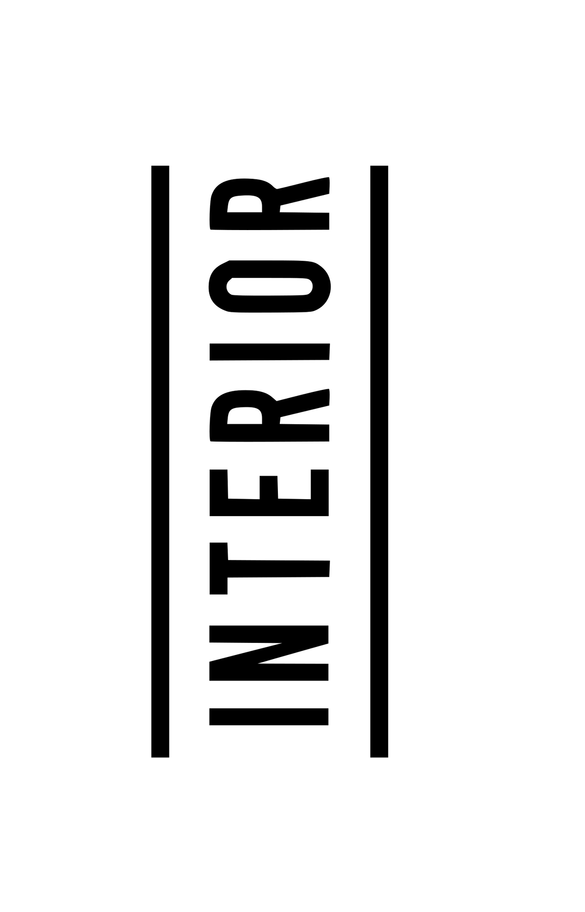 IK Sprayer Bottle Label - INTERIOR.