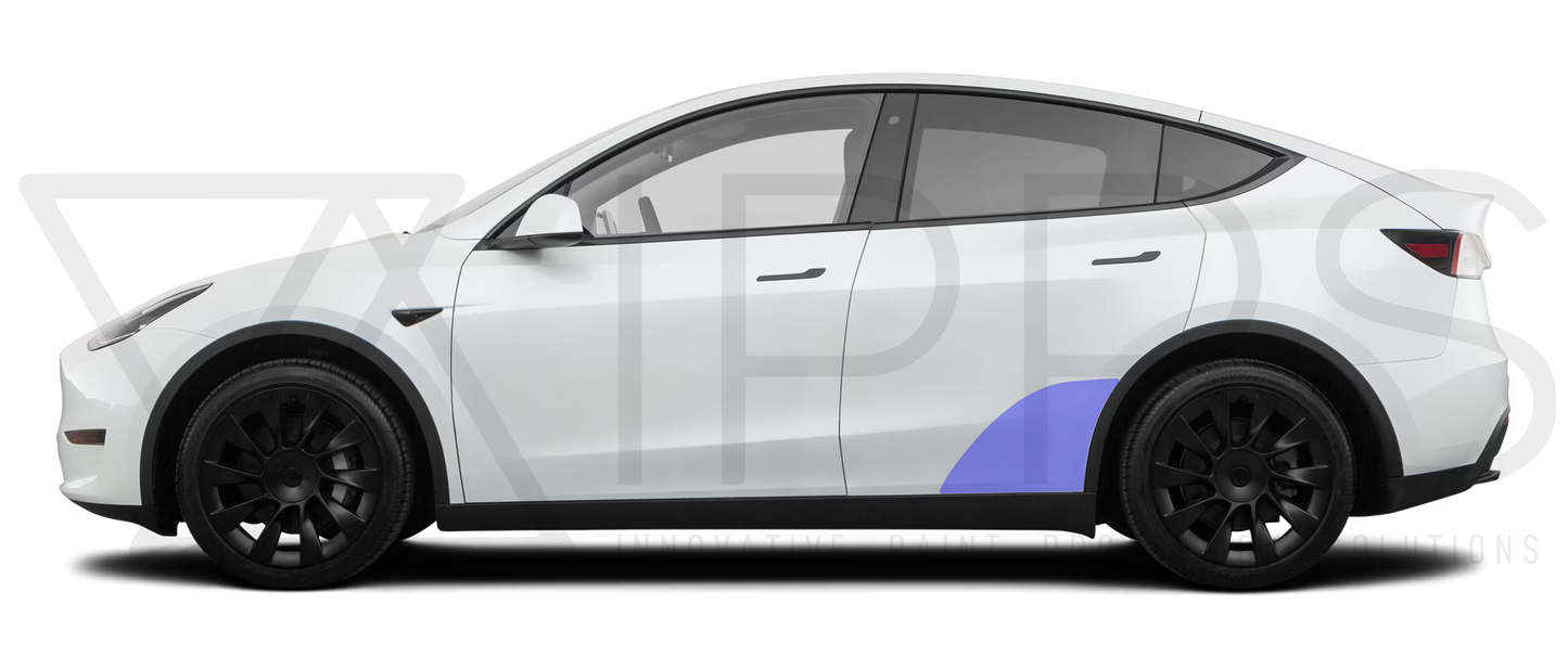 Tesla Model Y Large Rear Door Arch Paint Protection Film Kit