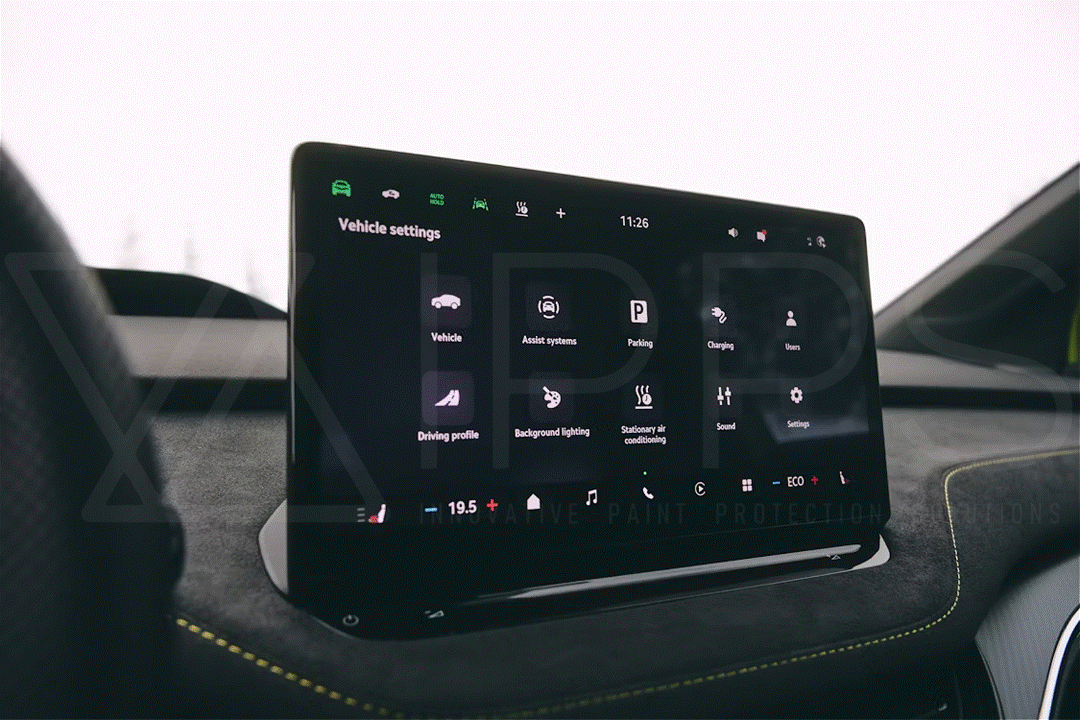 Skoda Enyaq Navigation Screen Protection Film Kit