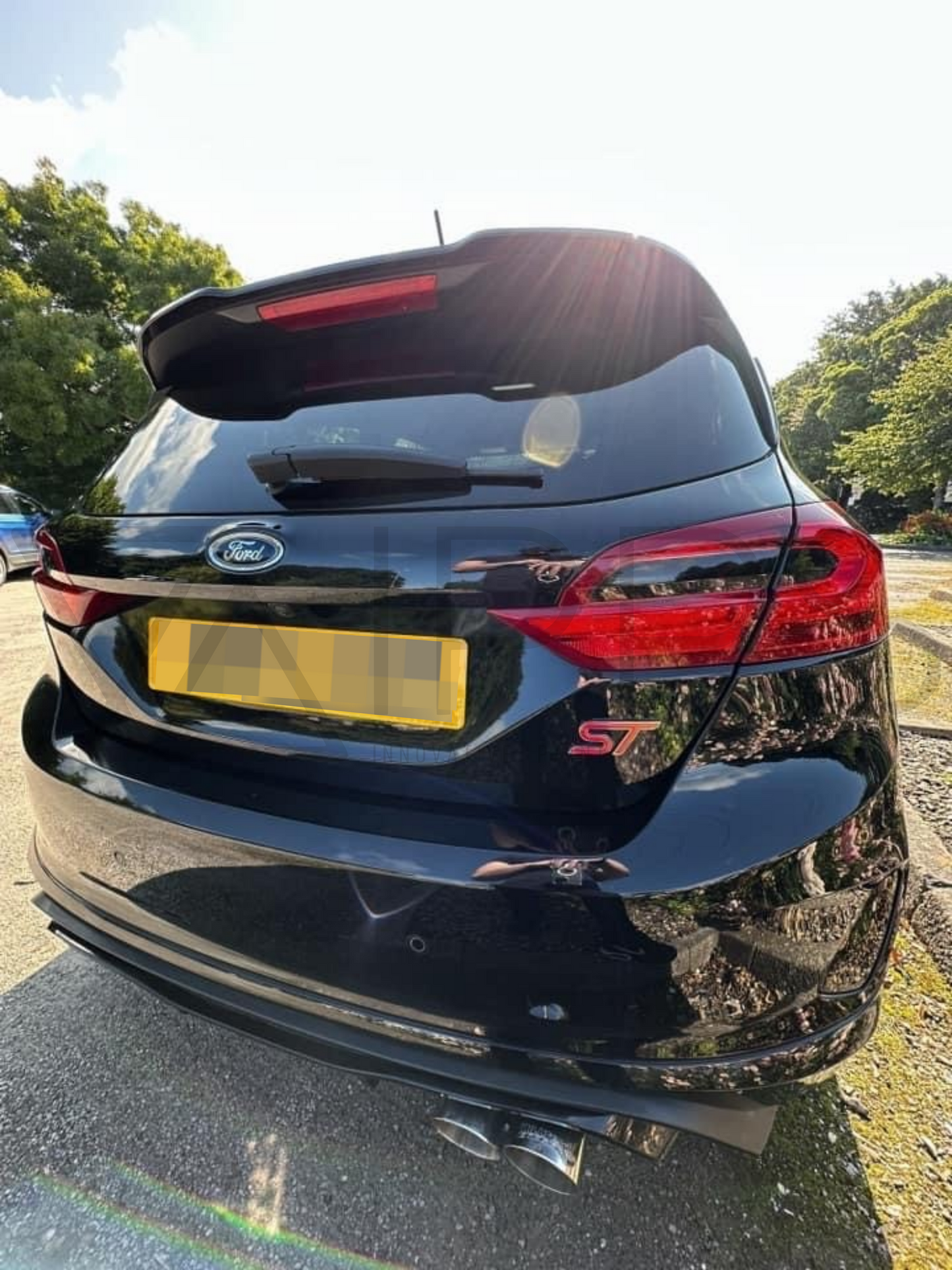 Ford Fiesta Rear Reverse Light Tint Overlays (MK8 | MK8.5)