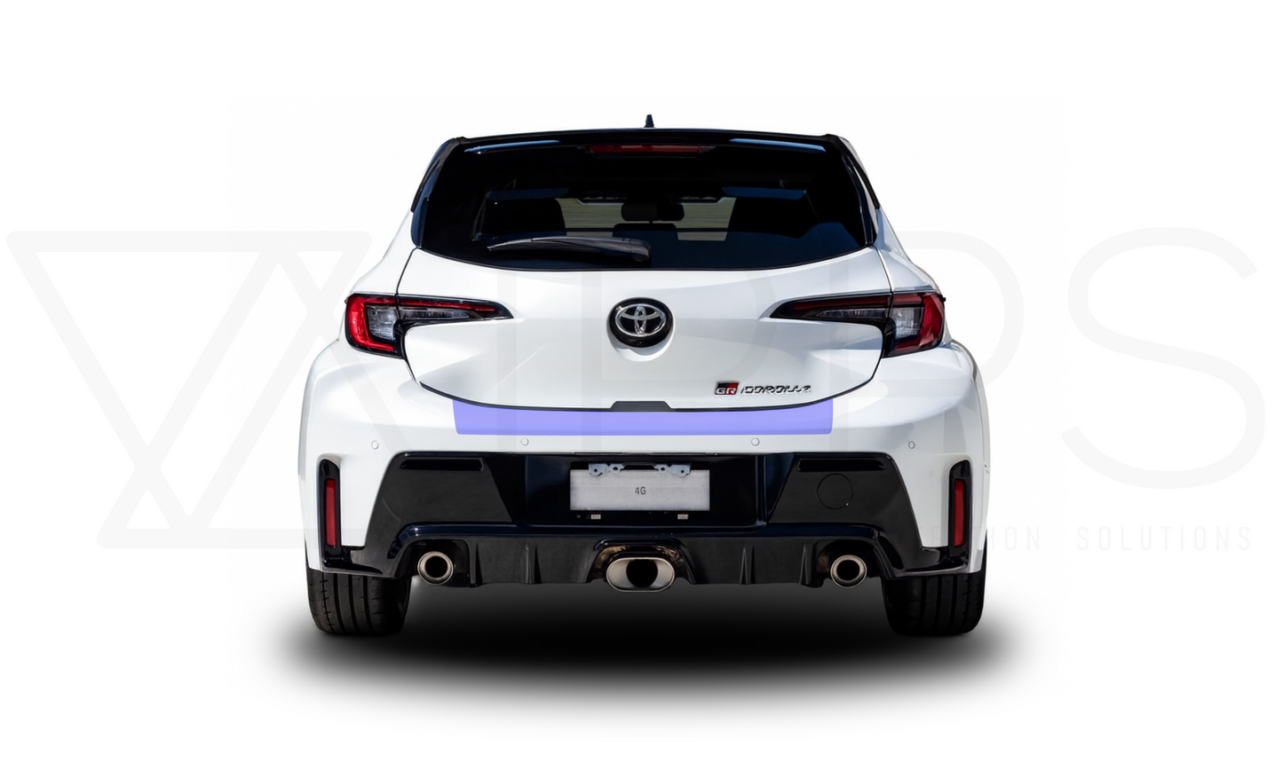 Toyota Corolla GR Rear Bumper Boot Lip / Edge Paint Protection Film Kit