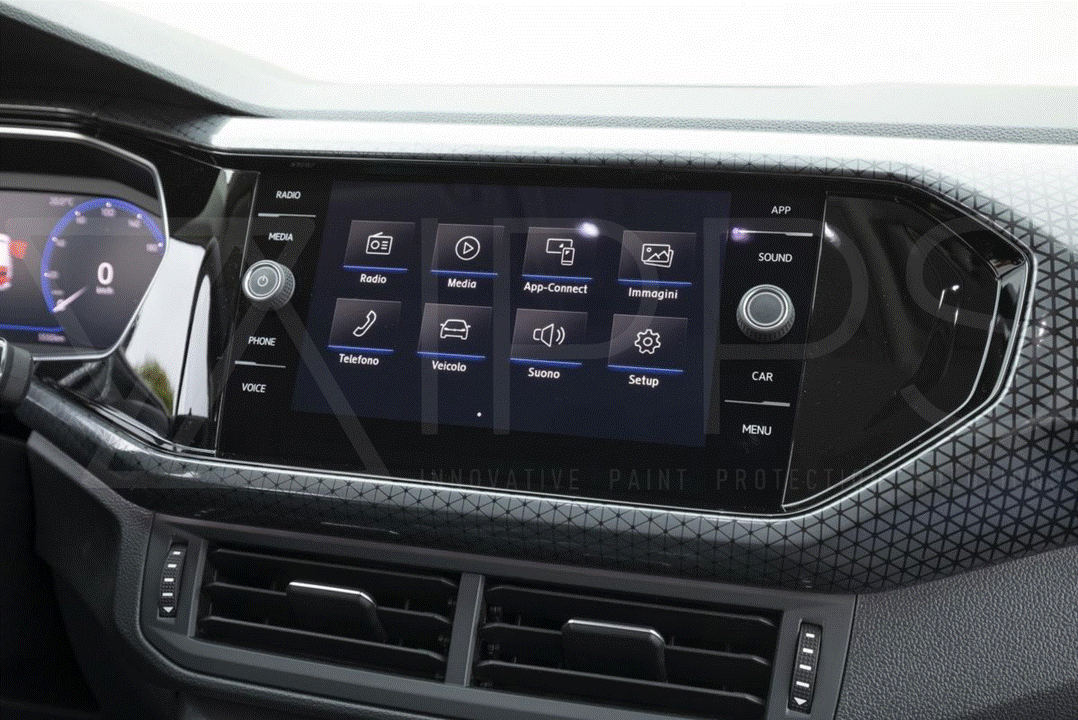 Volkswagen Polo | T-Cross | T-Roc Navigation / Infotainment Screen Protection Film Kit