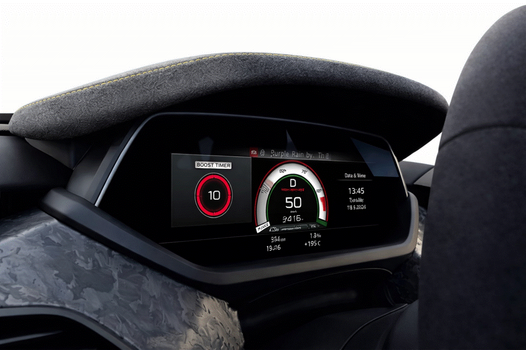 Audi ETron GT RS ETron GT Instrument Cluster Screen Protector.