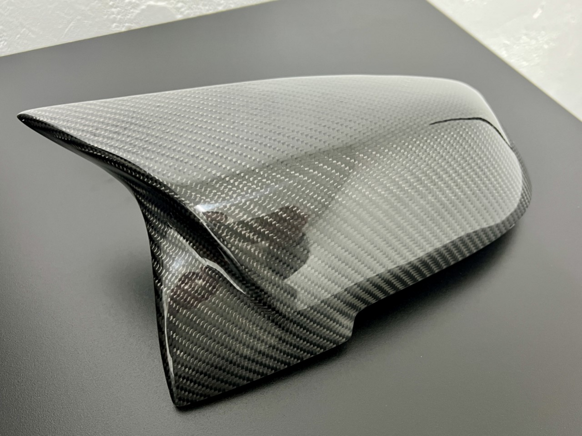 Carbon Fibre BMW M Style Replacement Wing Mirror Caps.