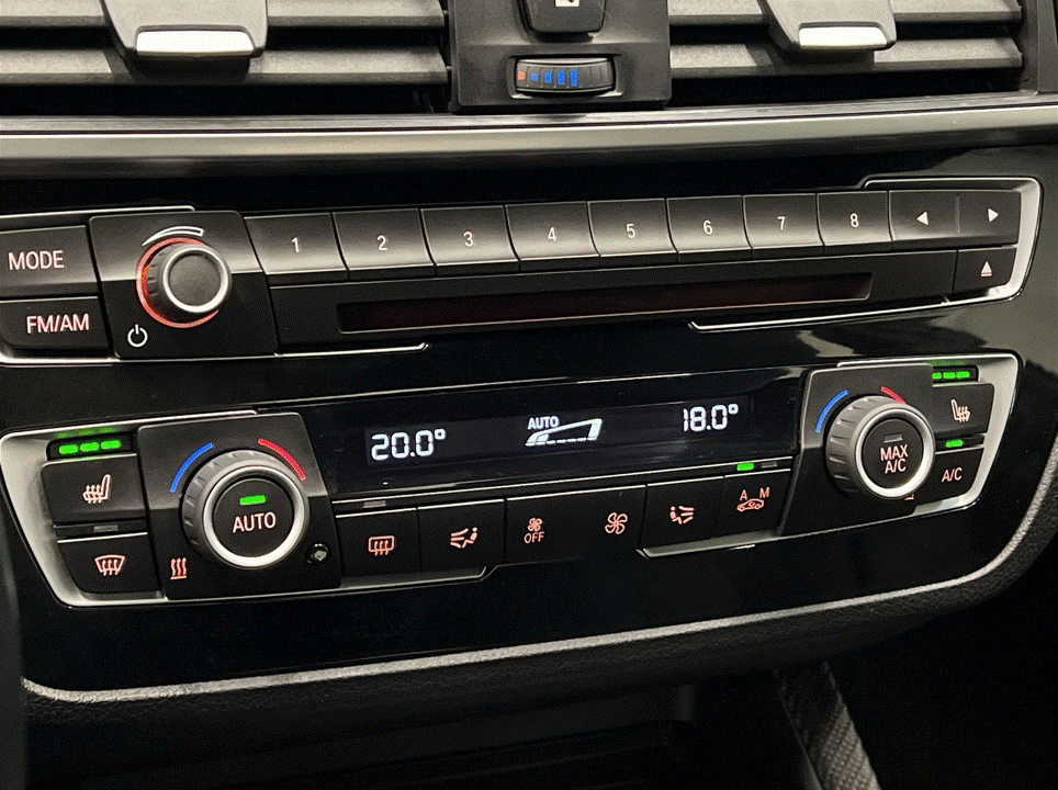 BMW F Series LCI and Pre LCI, including M2 F87, M3 F80, M4 F82 climate control or temperature control screen protector coverage.
