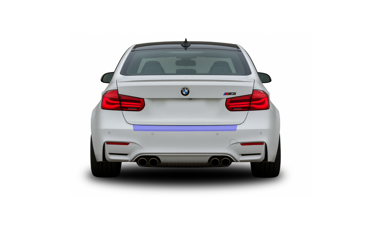 BMW M3 F80 Boot Lip Bumper Lip PPF Protector.
