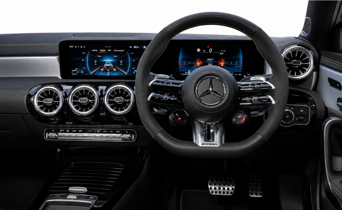 Mercedes A Class | A35 | A45 AMG Full Interior Paint Protection Film Kit (W177)