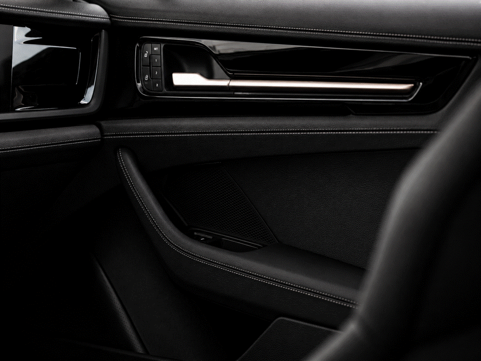 Porsche Panamera GEN 3 976 Gloss Black Door Handle Trim Paint Protection Film Kit.