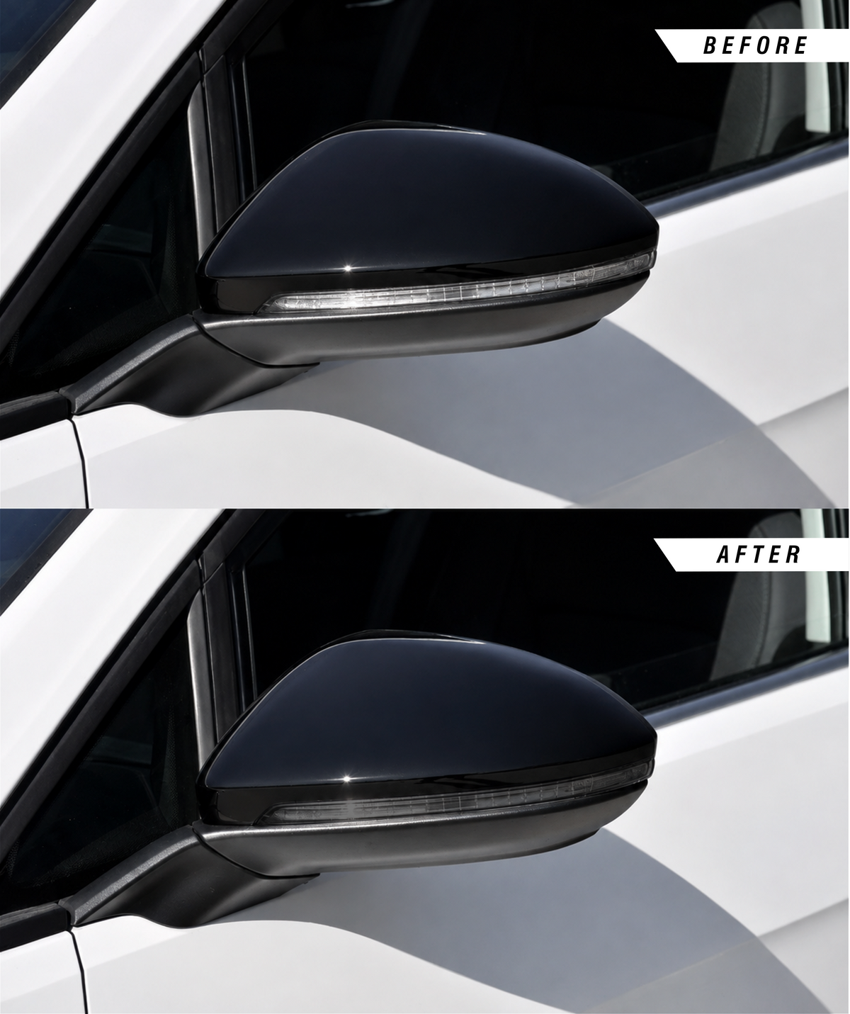 Autocollants teintés pour répétiteurs de rétroviseurs Volkswagen Golf (MK7 | MK7.5)