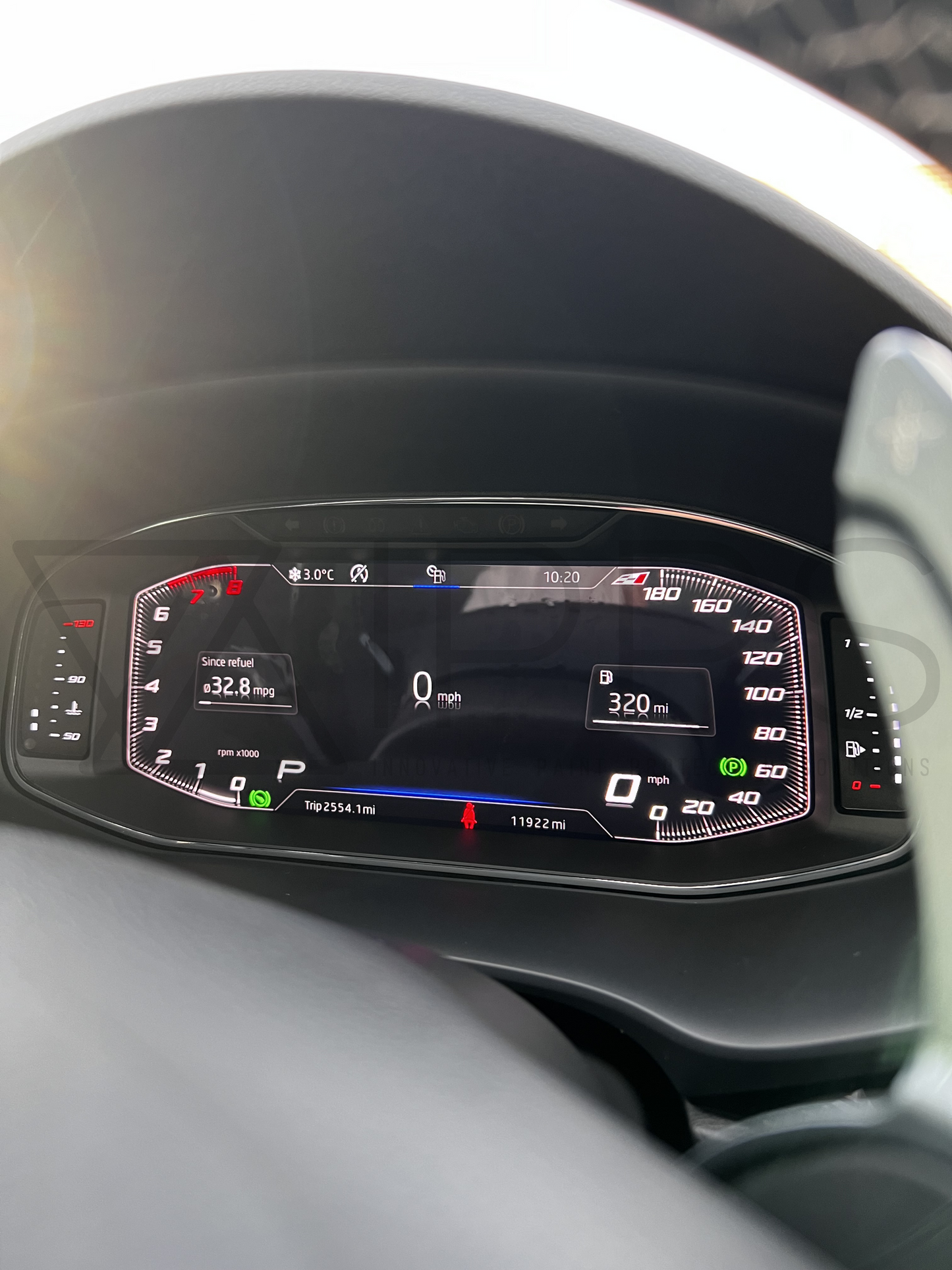 Seat Cupra Leon | Formentor | Ateca | Ibiza | Tarraco | Arona Digital Instrument Cluster / Virtual Cockpit Screen Protection Film Kit