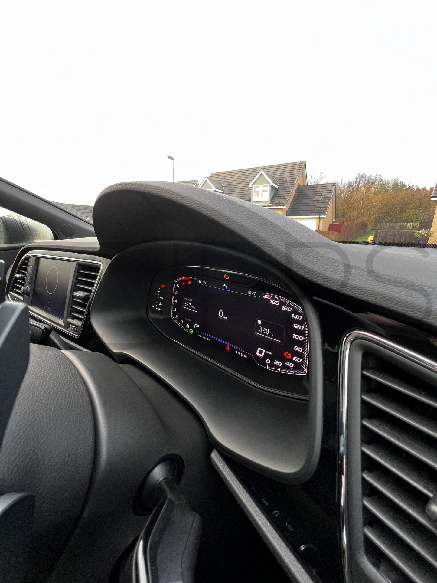 Seat Cupra Leon | Formentor | Ateca | Ibiza | Tarraco | Arona Digital Instrument Cluster / Virtual Cockpit Screen Protection Film Kit