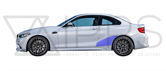 BMW M2 & M2 Competition Large Rear Quarter Paint Protection Film Kit