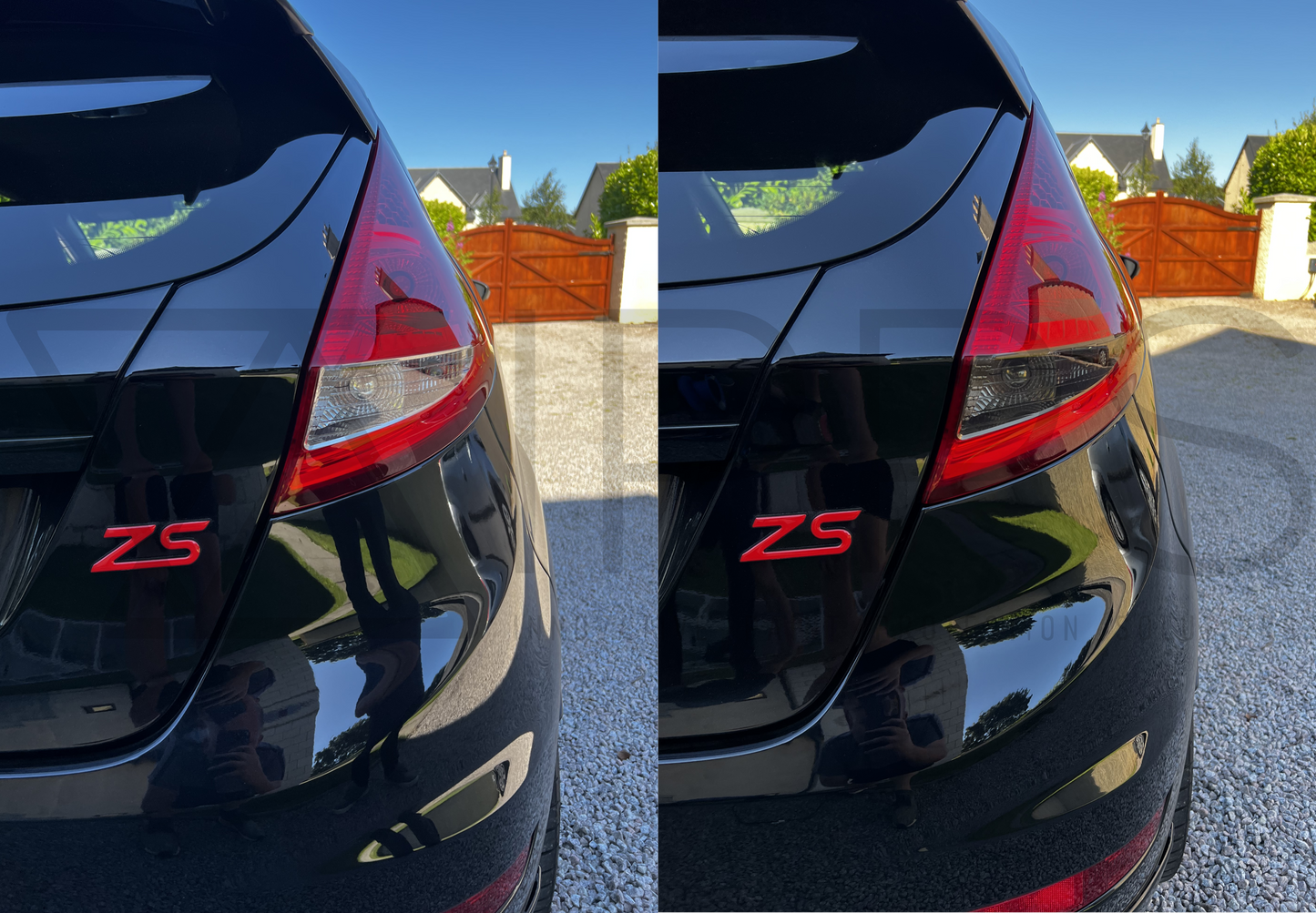 Ford Fiesta Rear Reverse Light Tint Overlays (MK7)