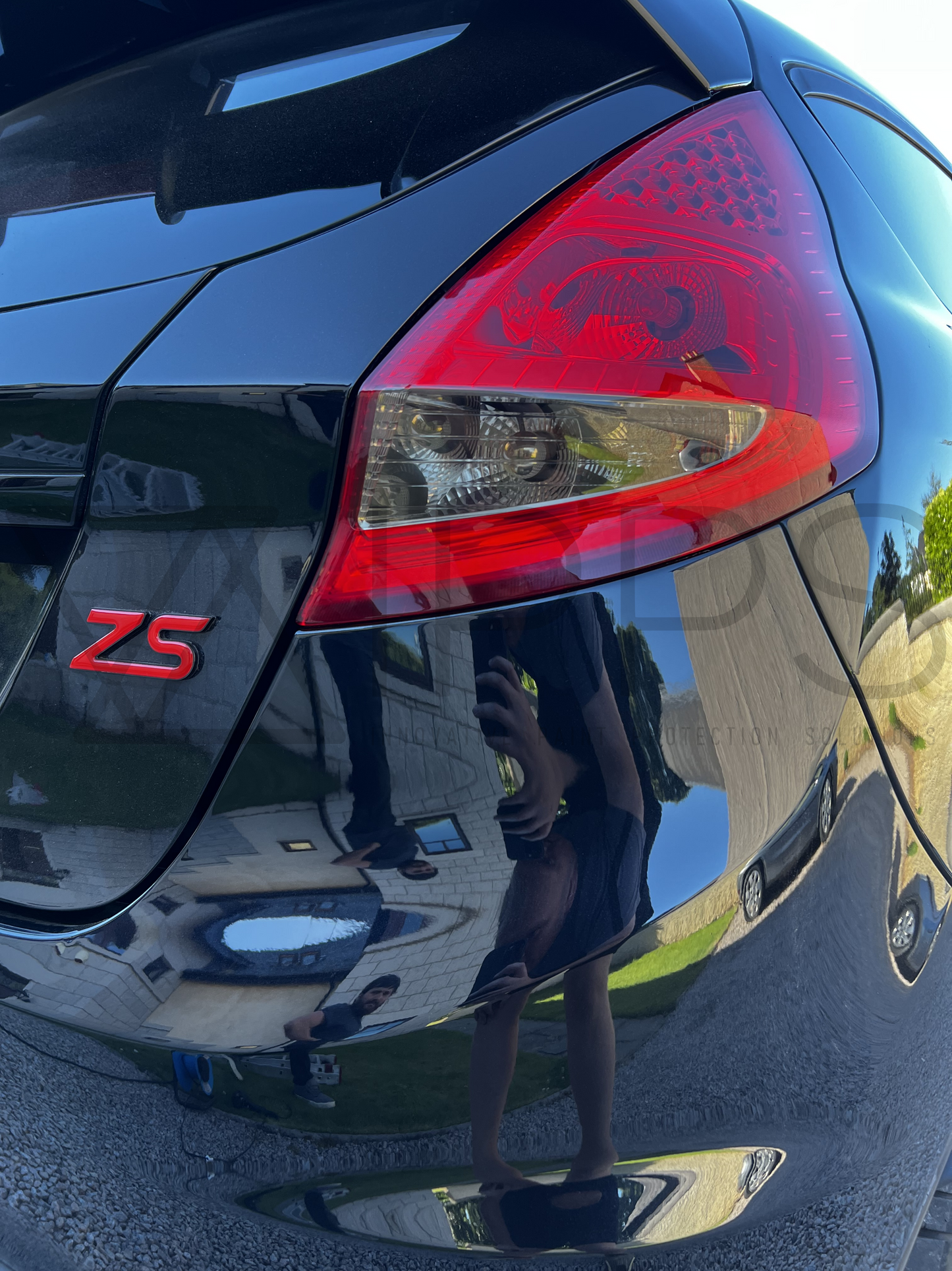 Ford Fiesta Rear Reverse Light Tint Overlays (MK7)