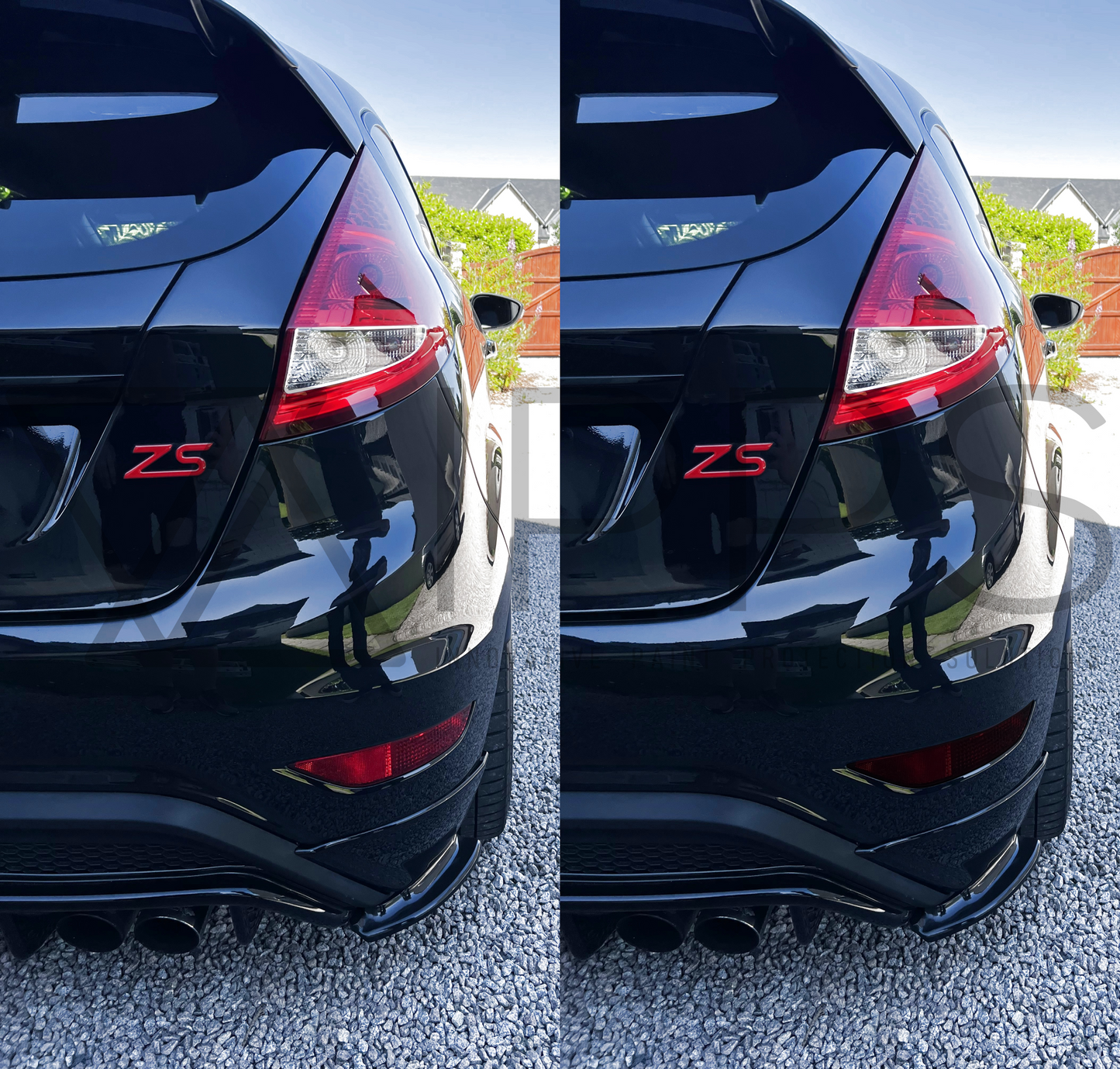Ford Fiesta Rear Reflector Tint Overlays (MK7 | MK7.5)