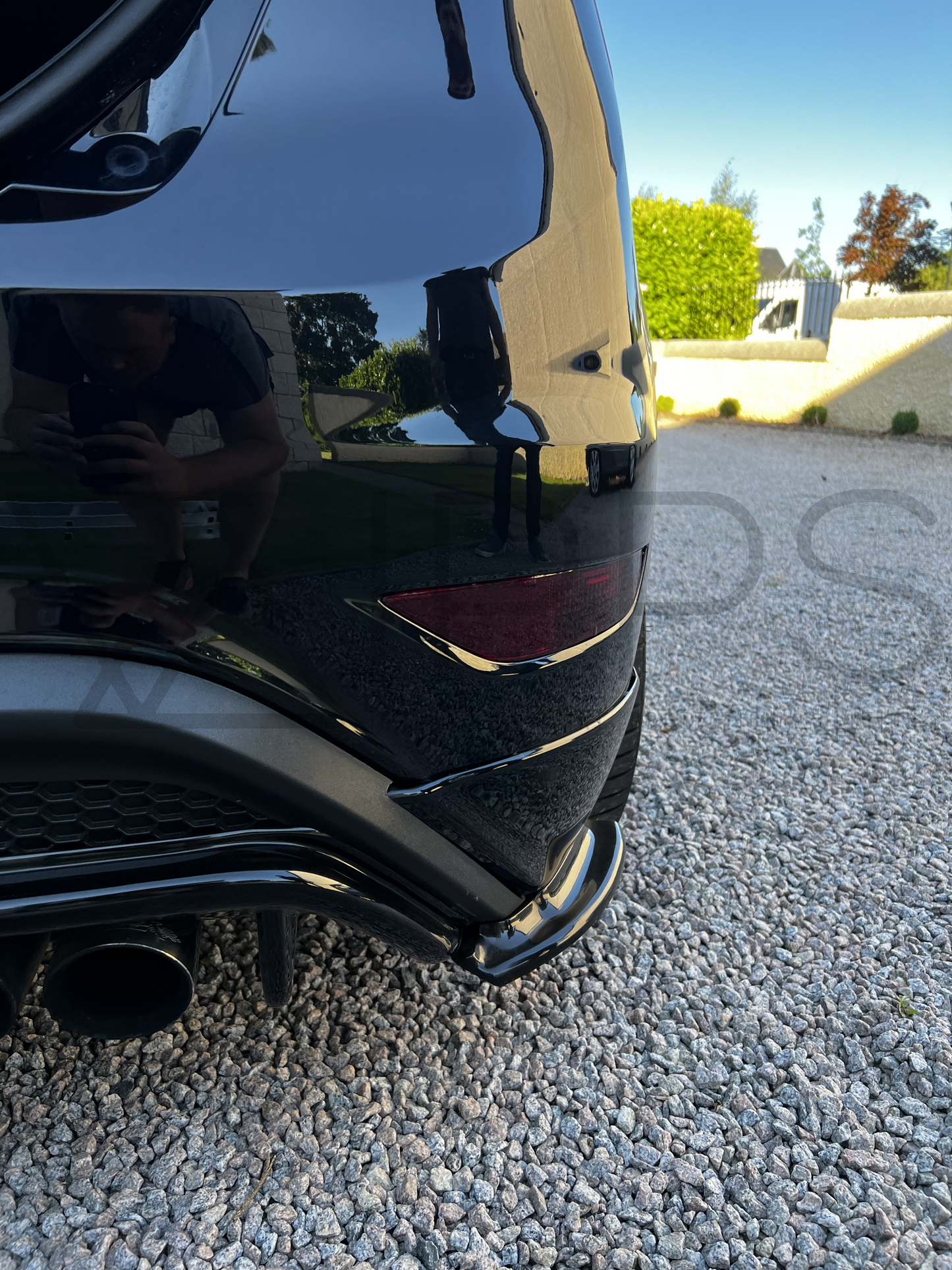 Ford Fiesta Rear Reflector Tint Overlays (MK7 | MK7.5)