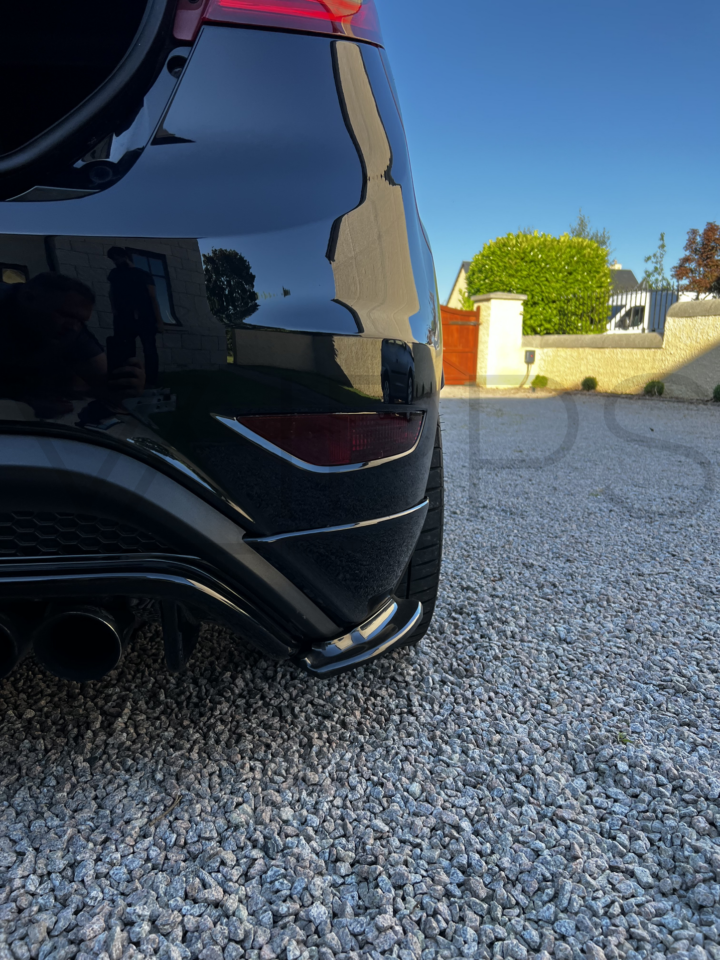 Ford Fiesta Rear Reflector Tint Overlays (MK7 | MK7.5)