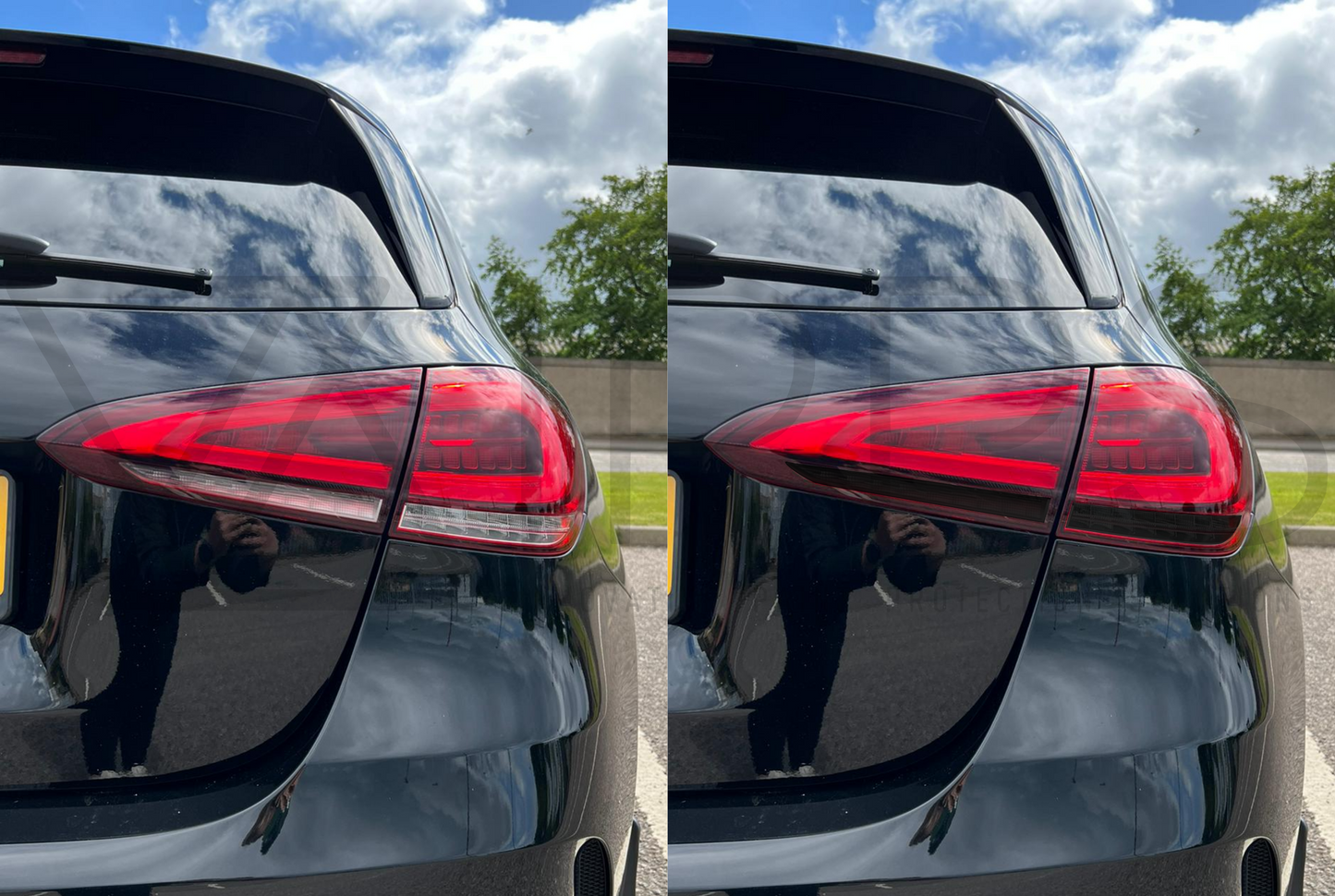 Mercedes A Class Rear Indicator Light Tint Overlays (A Class, including A35 | A45)
