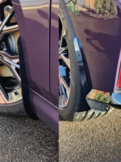 AP BMW 1 Series | M135i Gloss Black / Carbon Fibre Arch Guards / Mudflaps (F70)