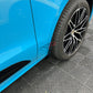 AP Porsche Macan Front Textured Black / Carbon Fibre Arch Guards / Mudflaps