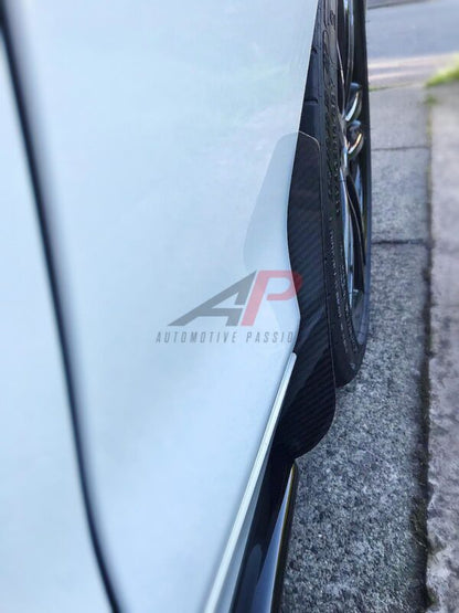 AP BMW 1 Series, M135i & M140i Gloss Black / Carbon Fibre Arch Guards / Mudflaps (F20 | F21)