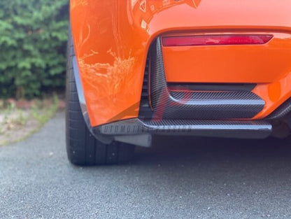 AP BMW M3 & M4 Gloss Black / Carbon Fibre Arch Guards / Mudflaps (F80 | F82 | F83)