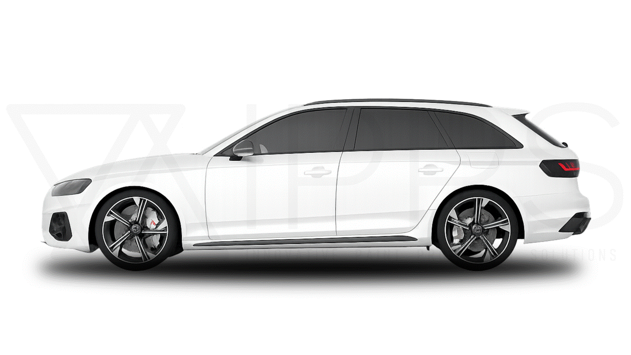 Audi A4 S4 RS4 B9 B9.5 Gloss Black Plastics B Pillar PPF