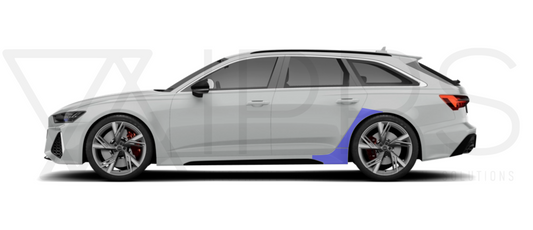 Audi RS6 C8 Full Side Profile Paint Protection Film Package