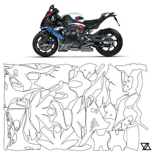 BMW M 1000 RR Paint Protection Film Kit