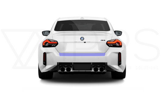 BMW 2 Series, M240i & M2 Rear Bumper Lip / Edge Paint Protection Film Kit (G42 | G43 | G87)