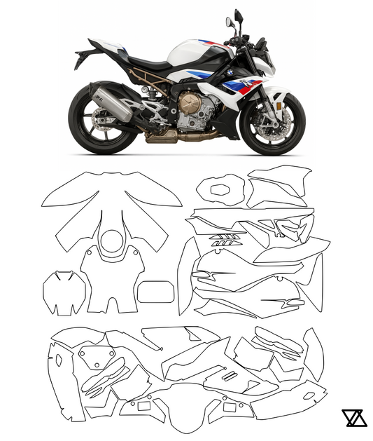 BMW S 1000 R Paint Protection Film Kit (GEN 3)