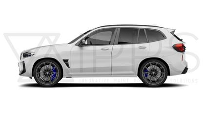 BMW X3 | iX3 | X3M Exterior Gloss Black Plastics Paint Protection Film Kit (G01 | G08 | F97)
