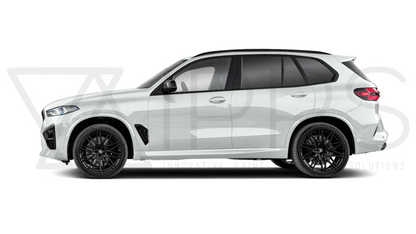 BMW X5 | X5M Exterior Gloss Black Plastics Paint Protection Film Kit (G05 | G18 | F95)