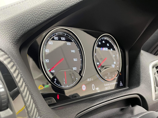 BMW M2 F Series LCI Instrument Cluster kit in Gloss Self Healing PPF. 