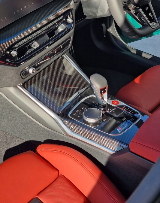 BMW G8X M2 M3 M4 Carbon Fibre Interior fitted with Gloss PPF.