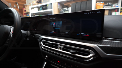 BMW G Series iDrive 8 & iDrive 9 Instrument Cluster / Navigation Screen Protection Film Kit